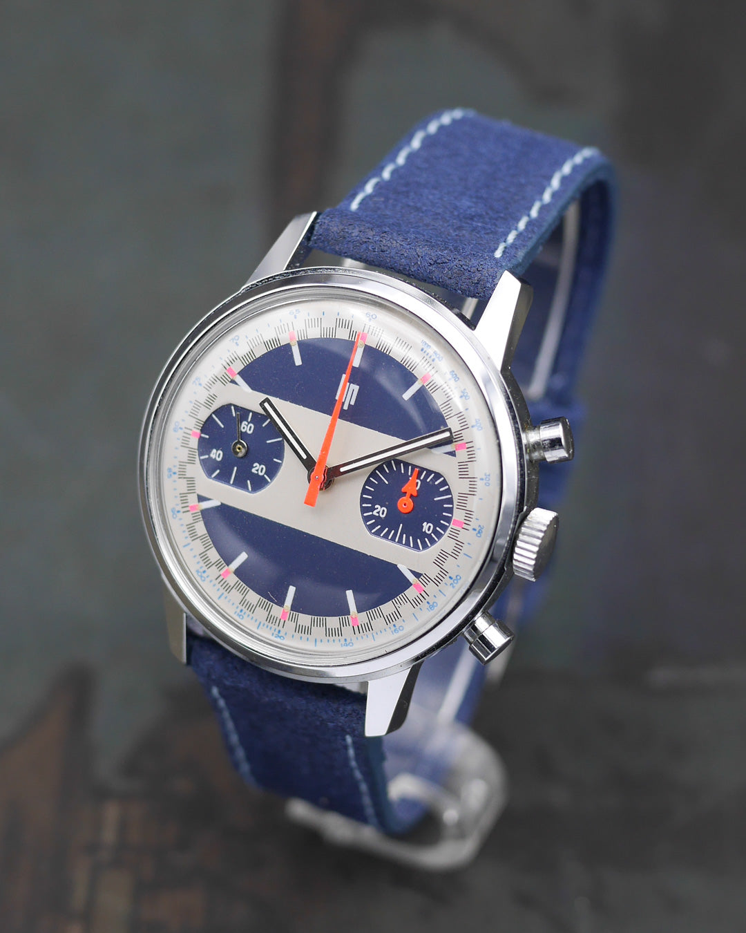 1970s Lip "Ninja" chronograph mint condition