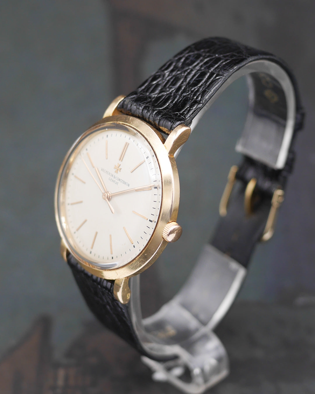 1960s Vacheron Constantin screwback case in pink gold