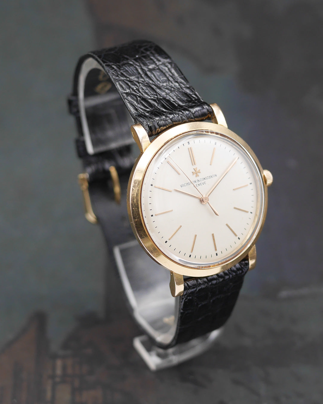 1960s Vacheron Constantin screwback case in pink gold