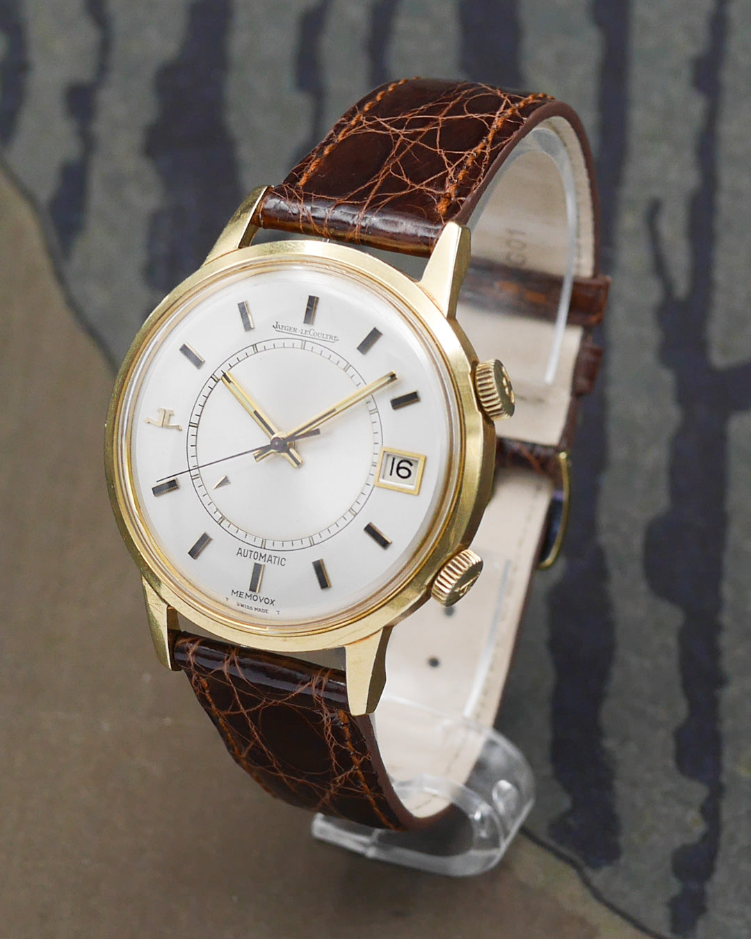 1970s Jaeger-Lecoultre Memovox "Speed Beat" in 18kt gold ref. 875.21