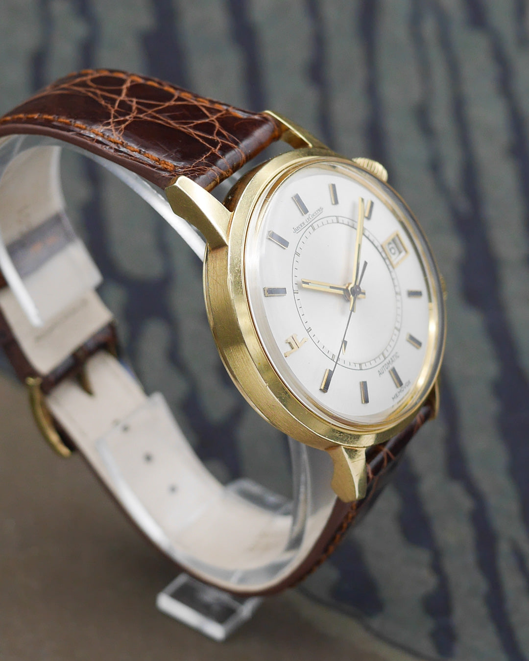 1970s Jaeger-Lecoultre Memovox "Speed Beat" in 18kt gold ref. 875.21