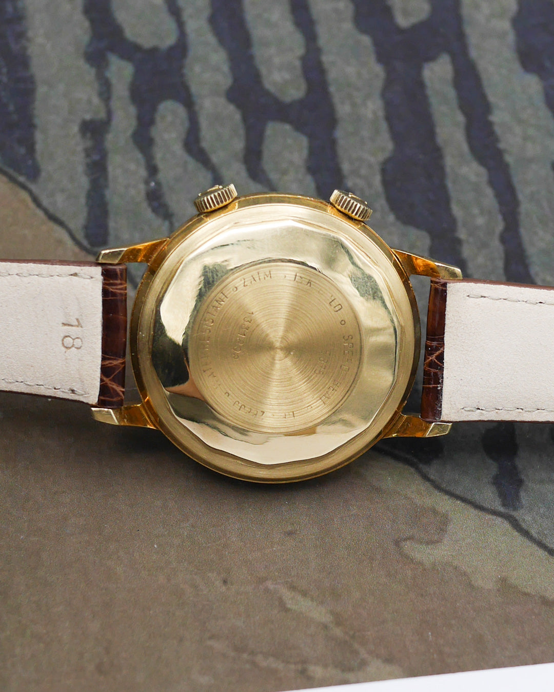 1970s Jaeger-Lecoultre Memovox "Speed Beat" in 18kt gold ref. 875.21