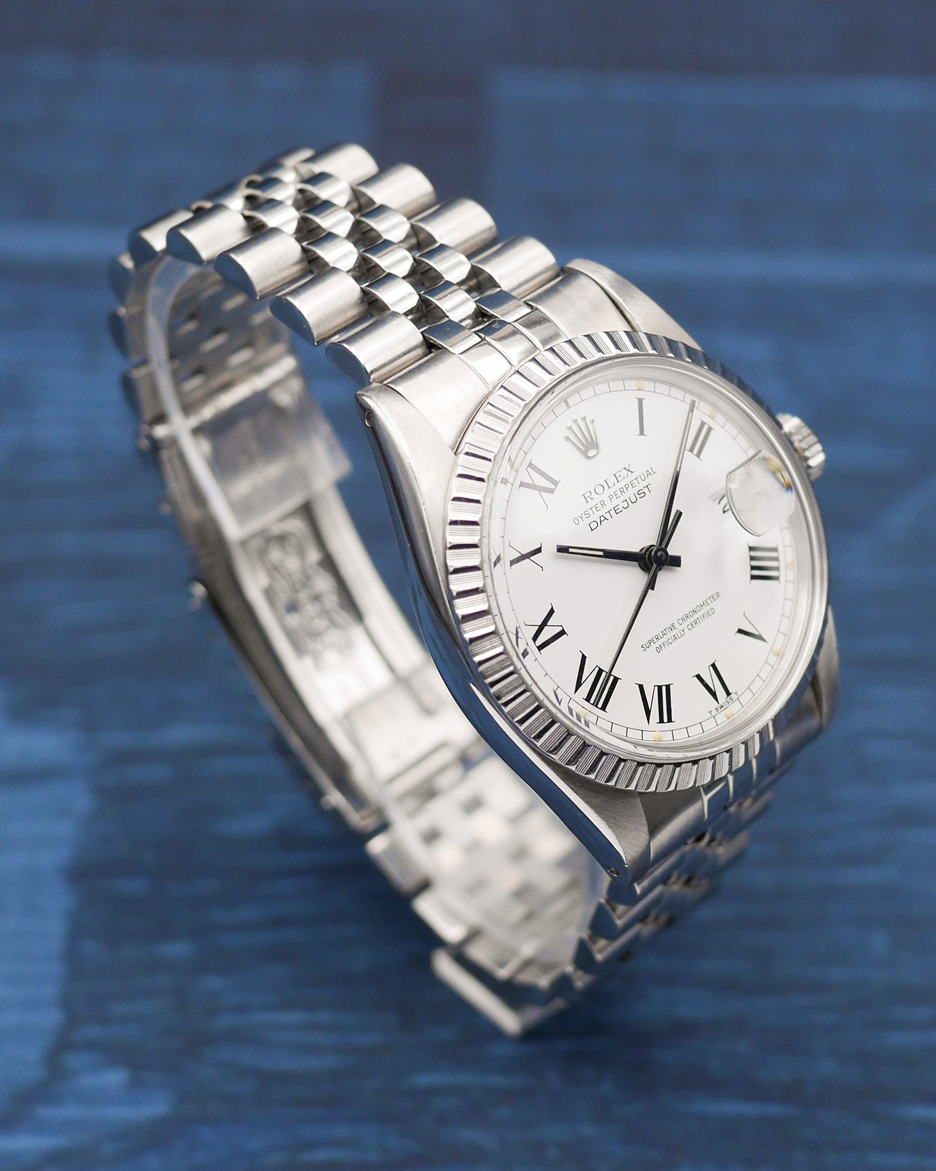 Rolex Oyster Perpetual Datejust ref. 16030 with Buckley dial