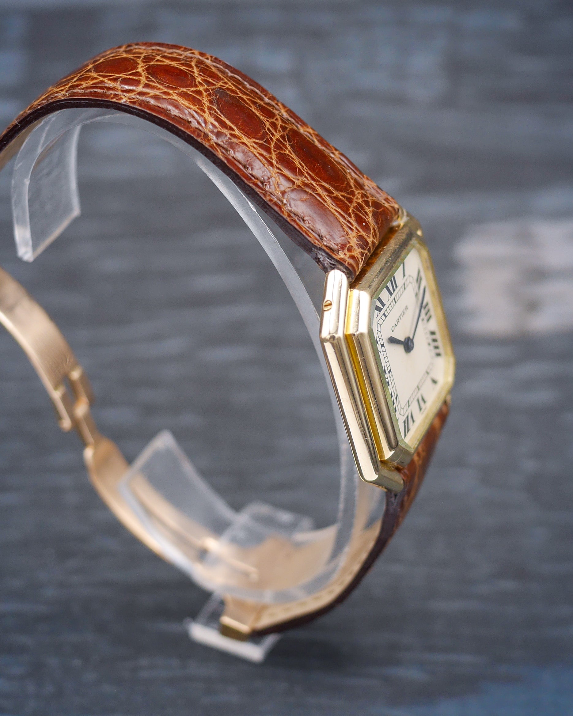 1970s Cartier Paris Ceinture Automatique 18K YG (Ref. 17001) "Jumbo"