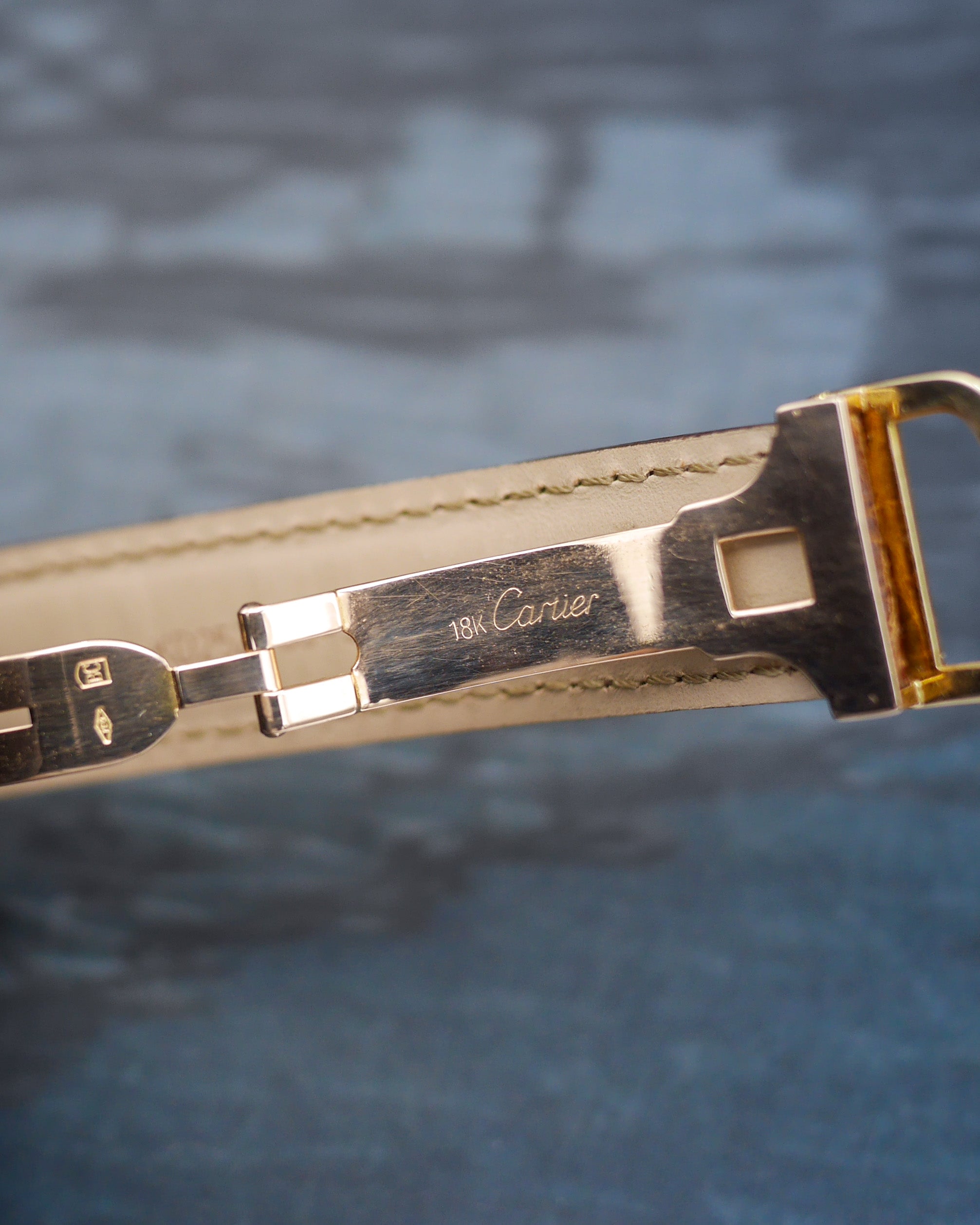 1970s Cartier Paris Ceinture Automatique 18K YG (Ref. 17001) "Jumbo"