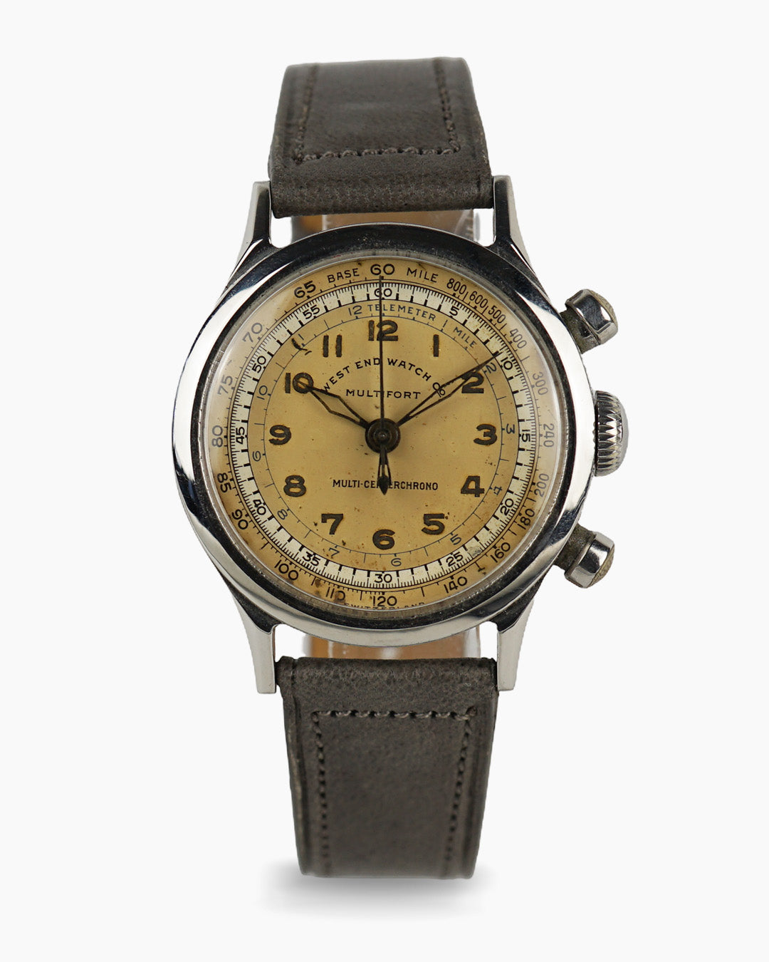 West End Watch Multi Centerchrono in stainless steel with Borgel case