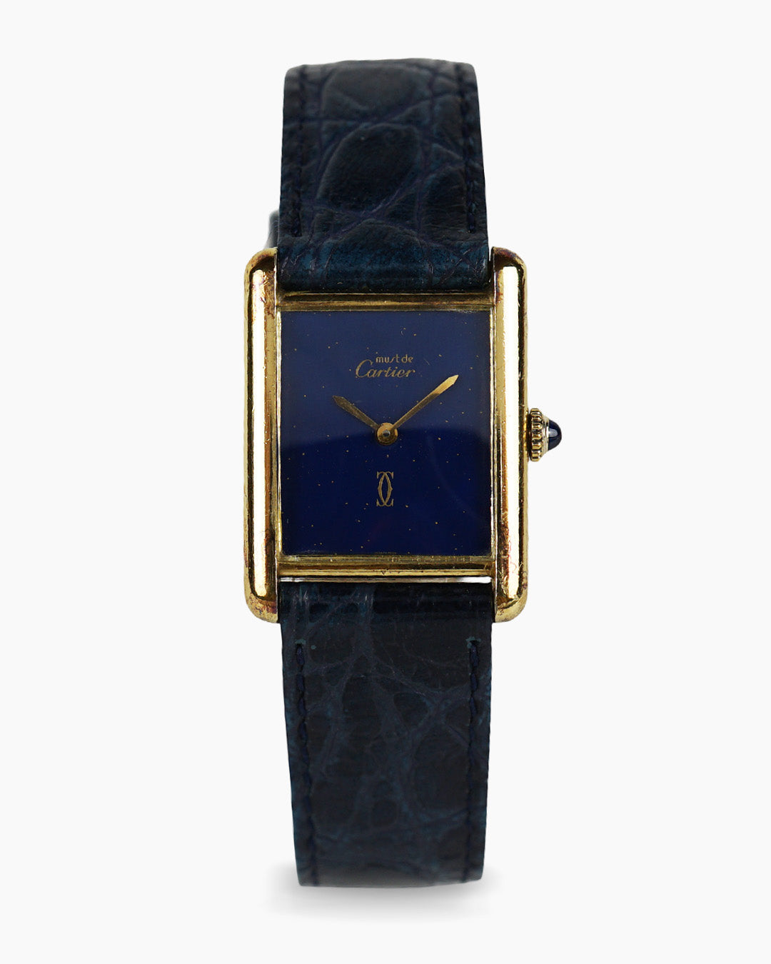 Cartier Tank Must de Cartier "lapis lazuli style" dial