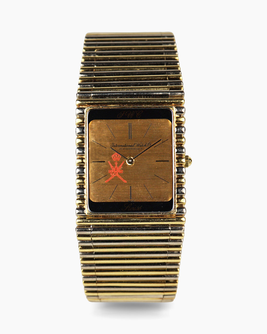 IWC ref. 6138 in yellow and white gold — Sultanate of Oman dial