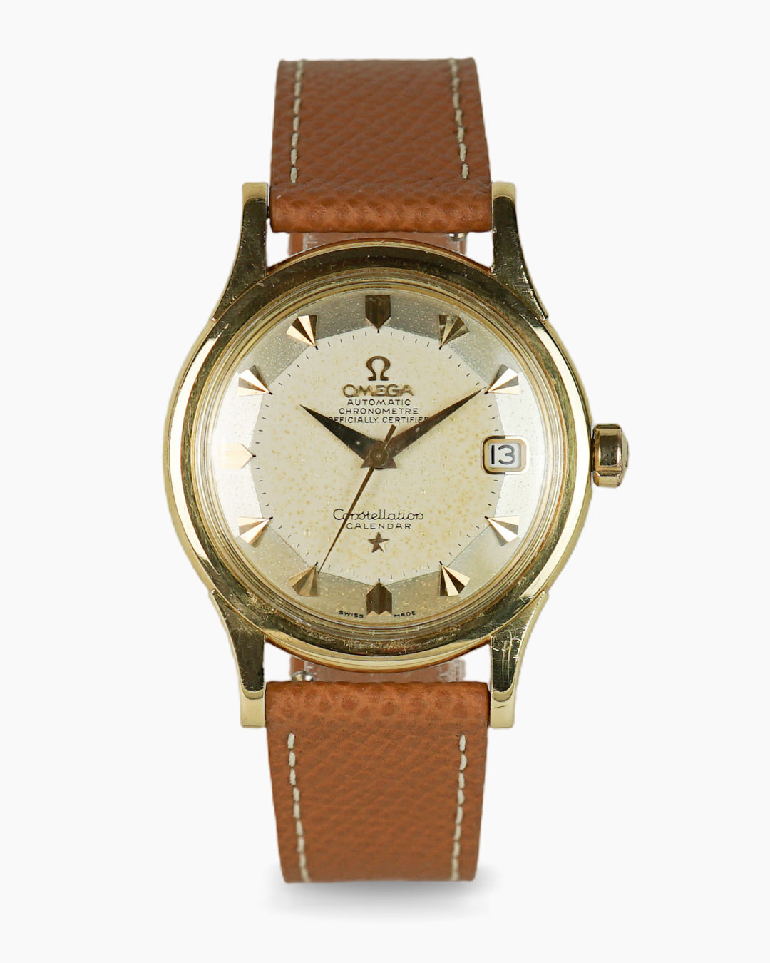 Omega Constellation Calendar in yellow gold