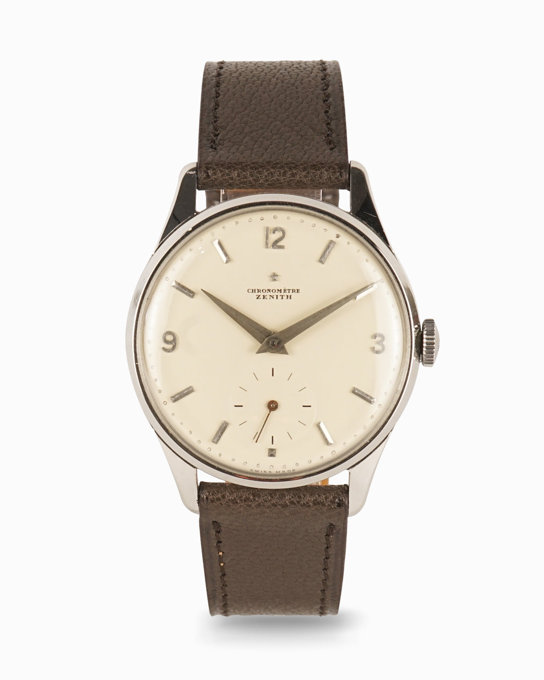 1950s Zenith Chronometre caliber 135 with Extract from the Archives