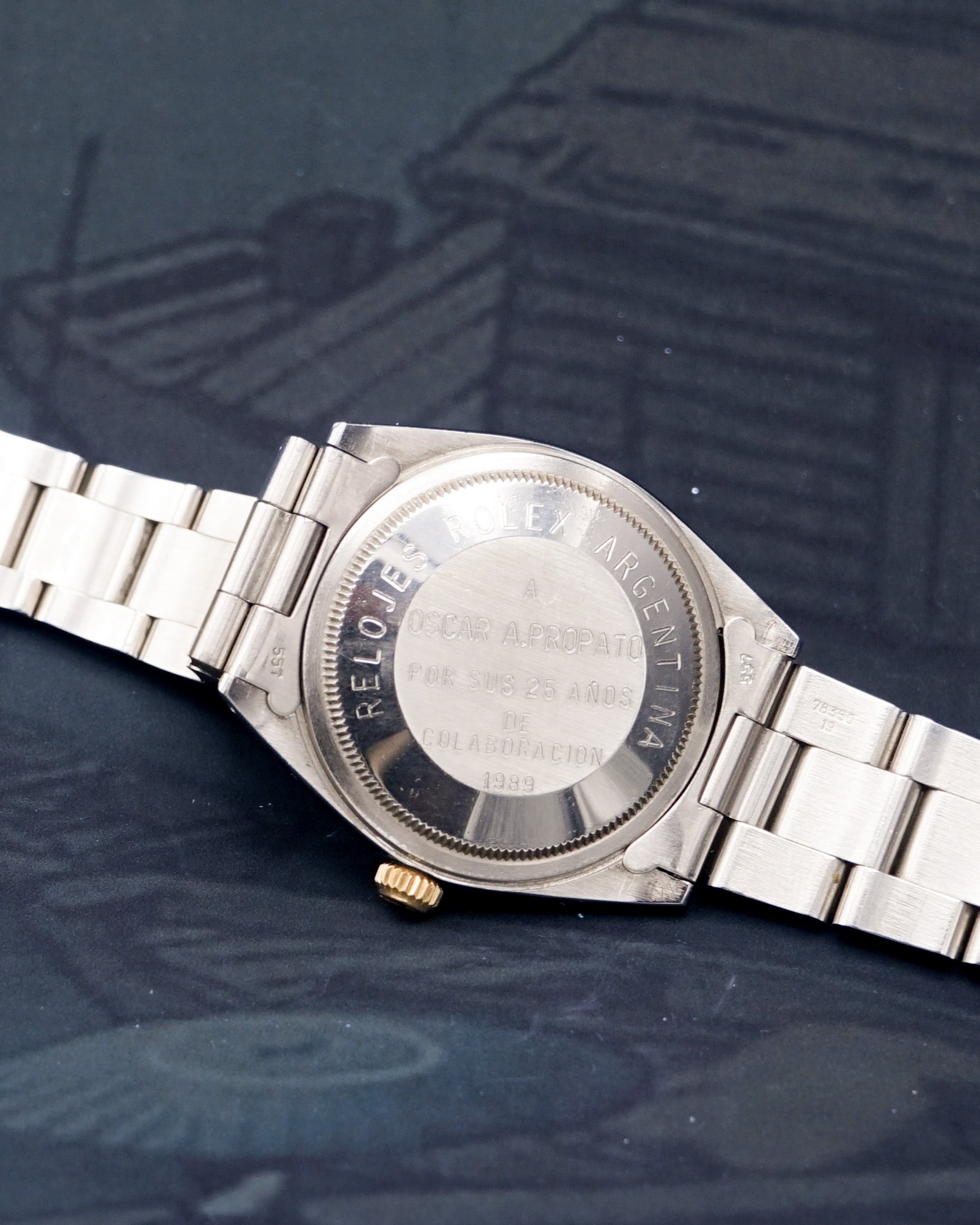 1981 Rolex Oyster Perpetual Zephyr ref. 1038 with corporate Rolex provenance