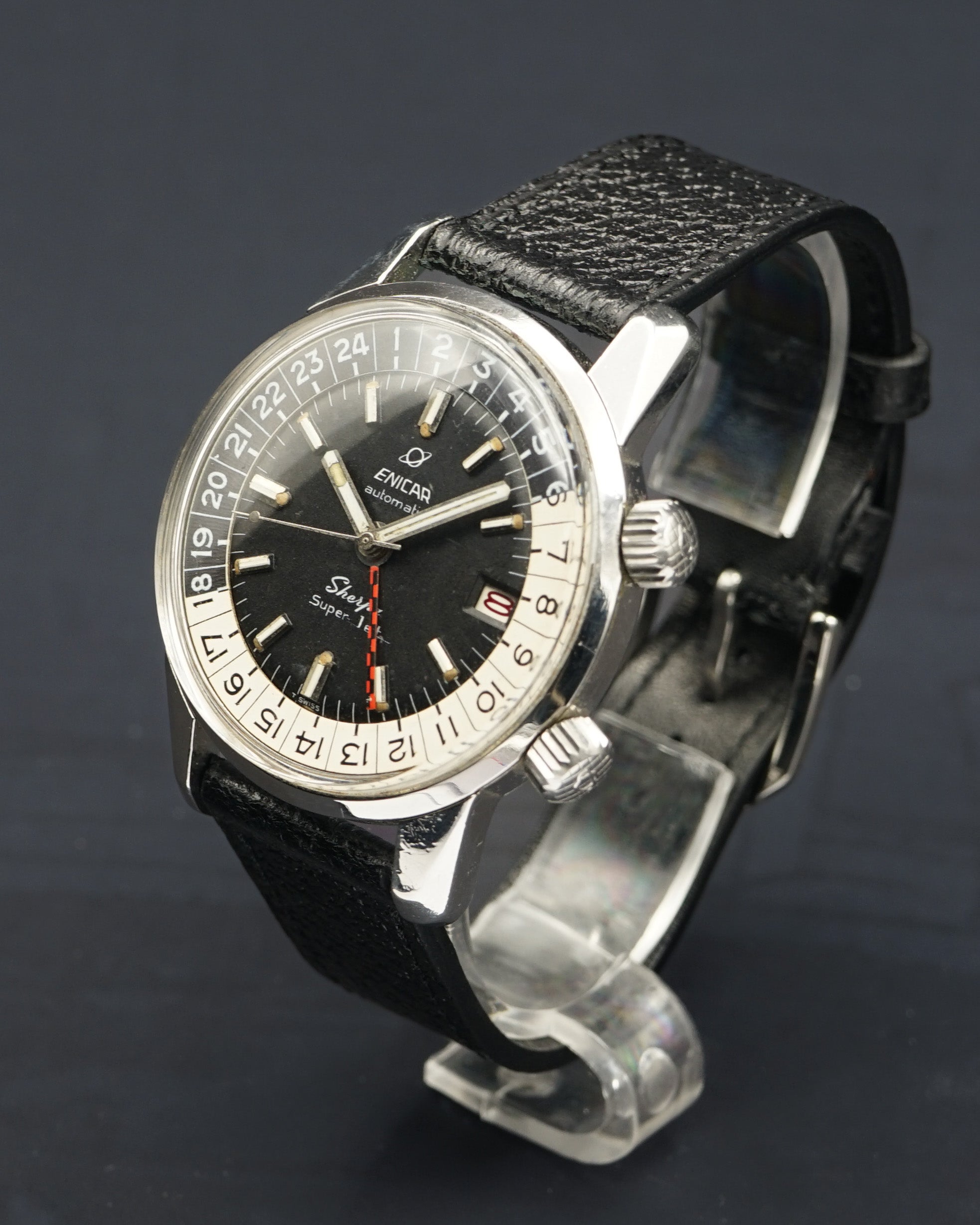 1960s Enicar Sherpa Super Jet GMT