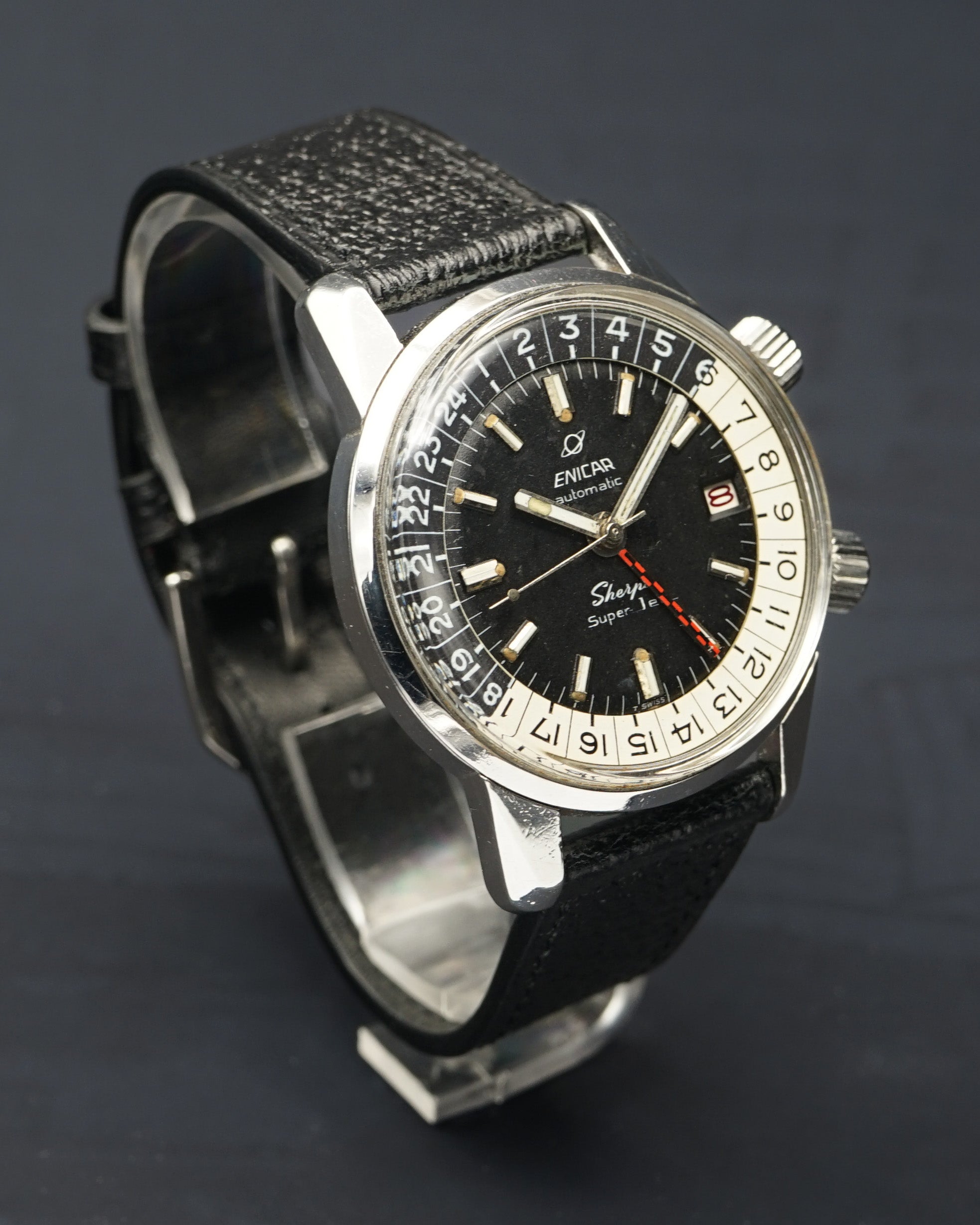 1960s Enicar Sherpa Super Jet GMT