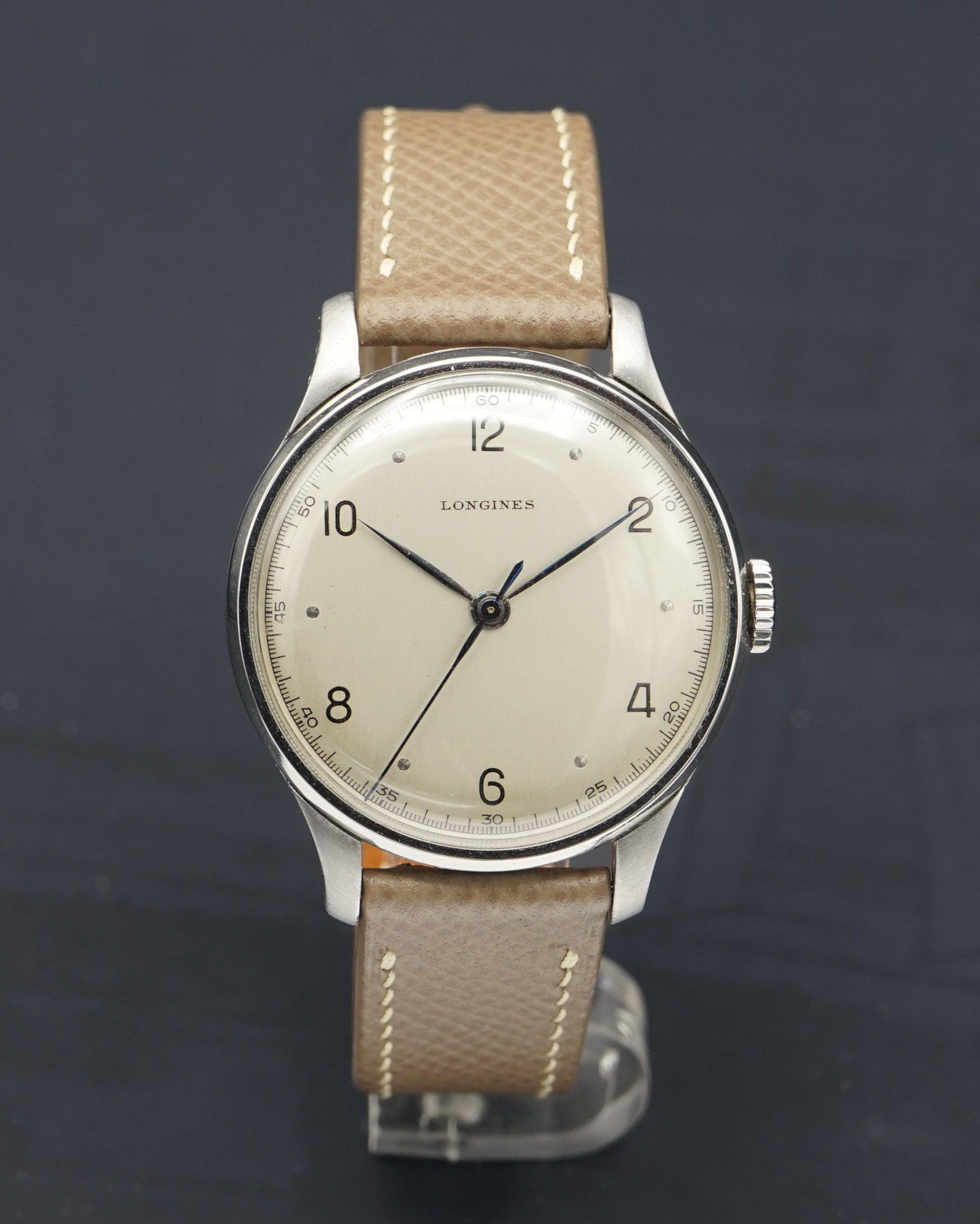 1940s Longines Calatrava ref. 5045 in stainless steel
