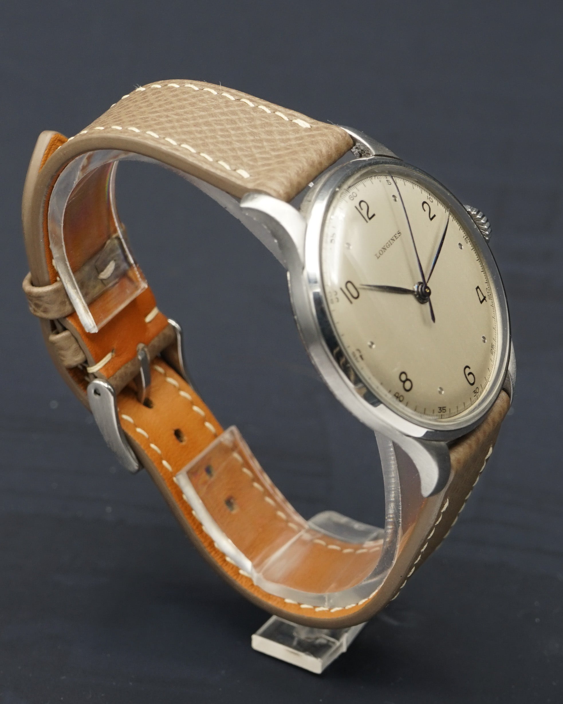 1940s Longines Calatrava ref. 5045 in stainless steel