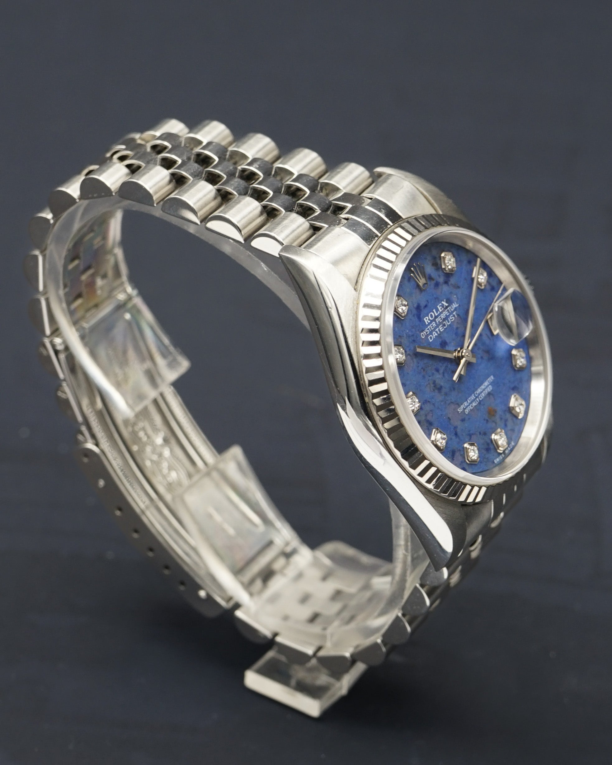 Rolex Datejust ref. 16234 with Sodalite dial