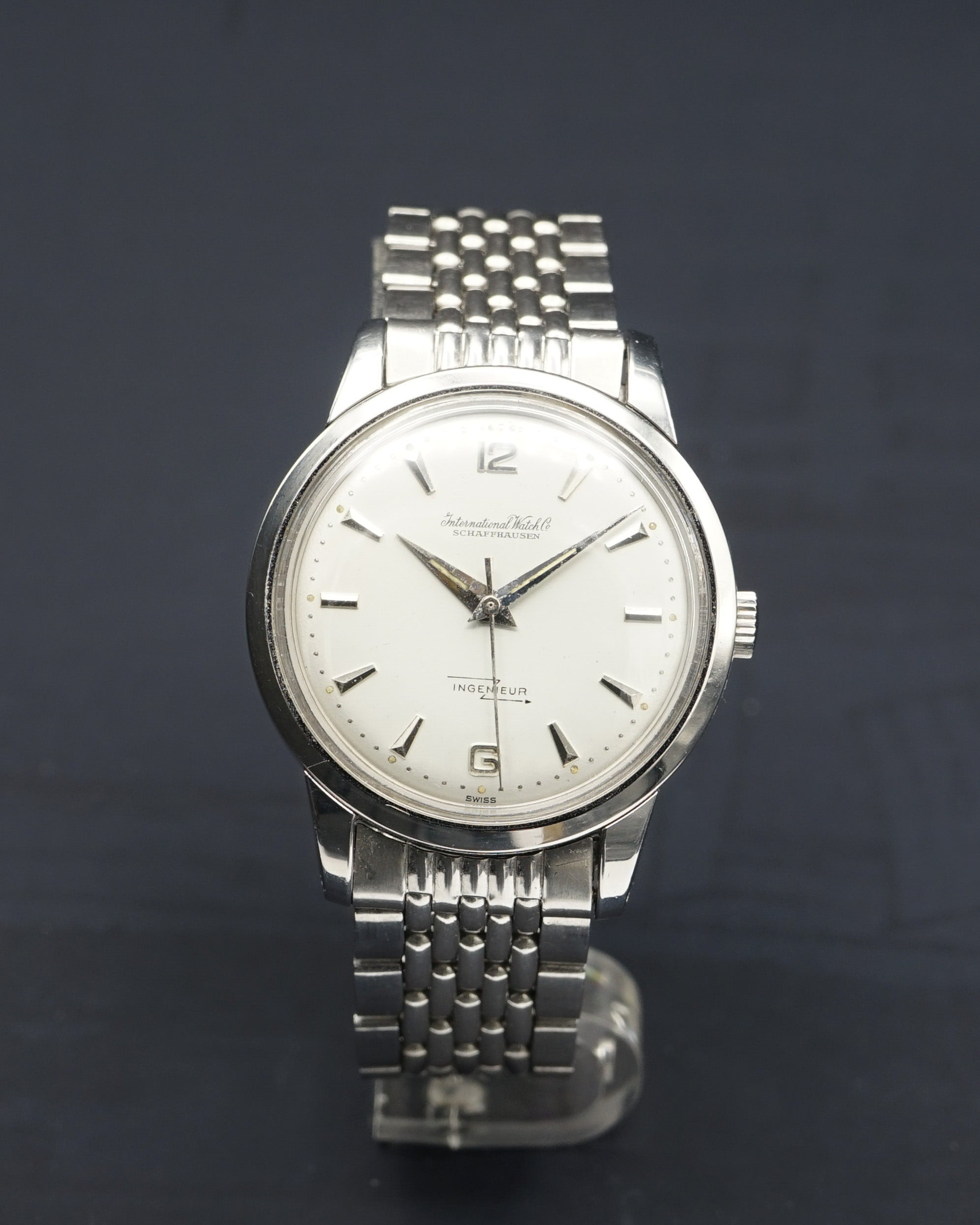 1960s IWC Ingenieur 666 with unique numeral dial