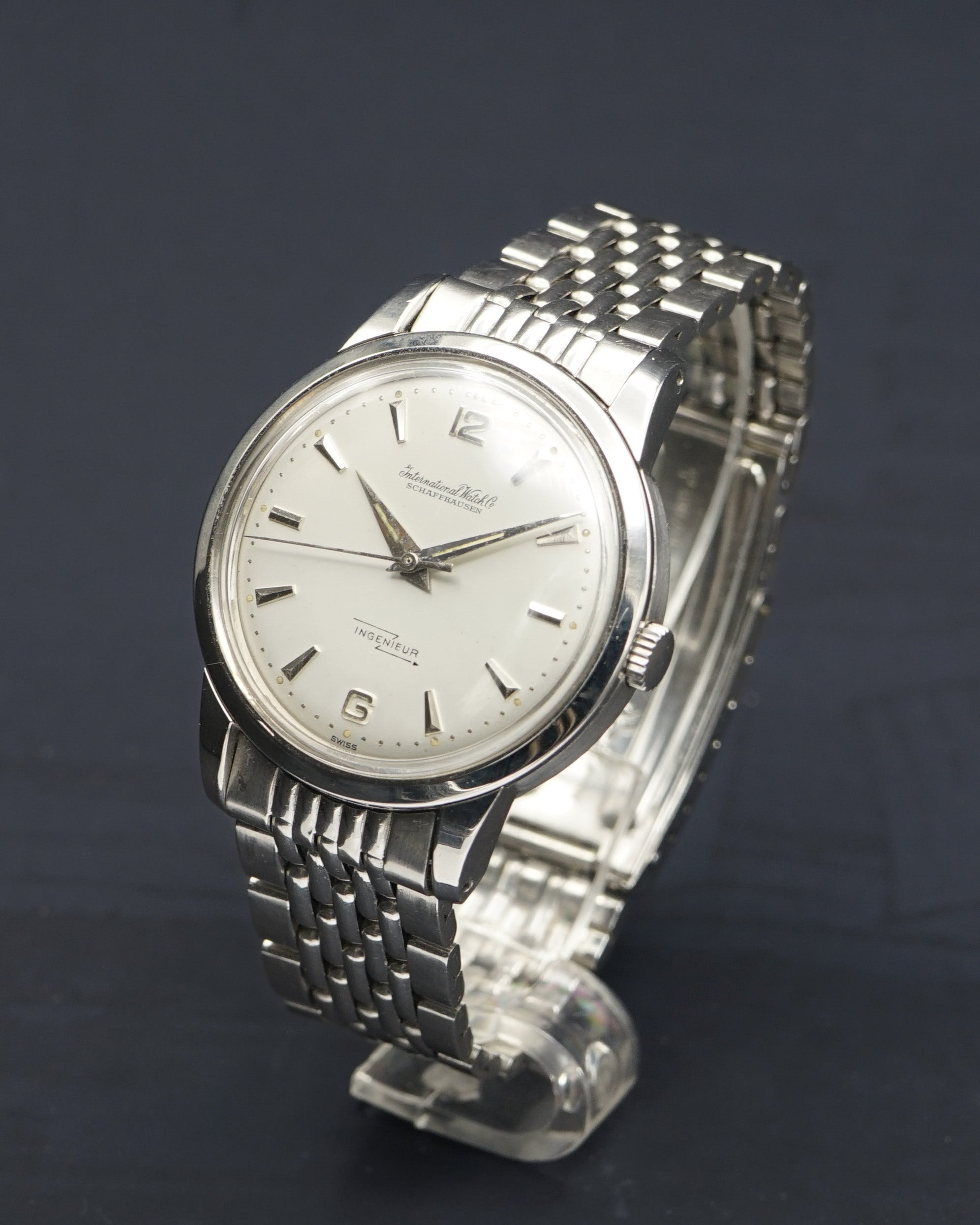 1960s IWC Ingenieur 666 with unique numeral dial