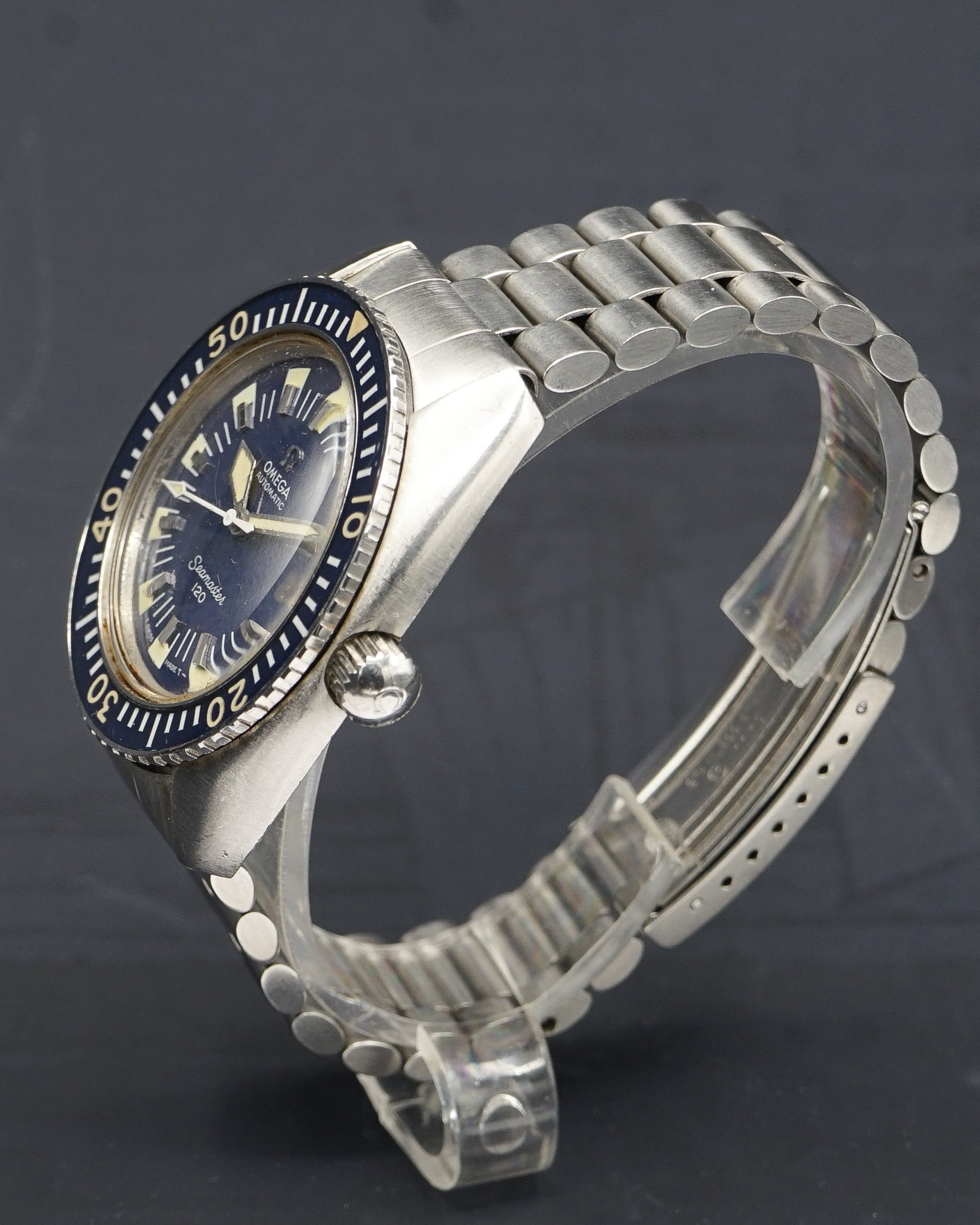1970s Omega Seamaster 120 ref. 166.073 "Deep Blue"