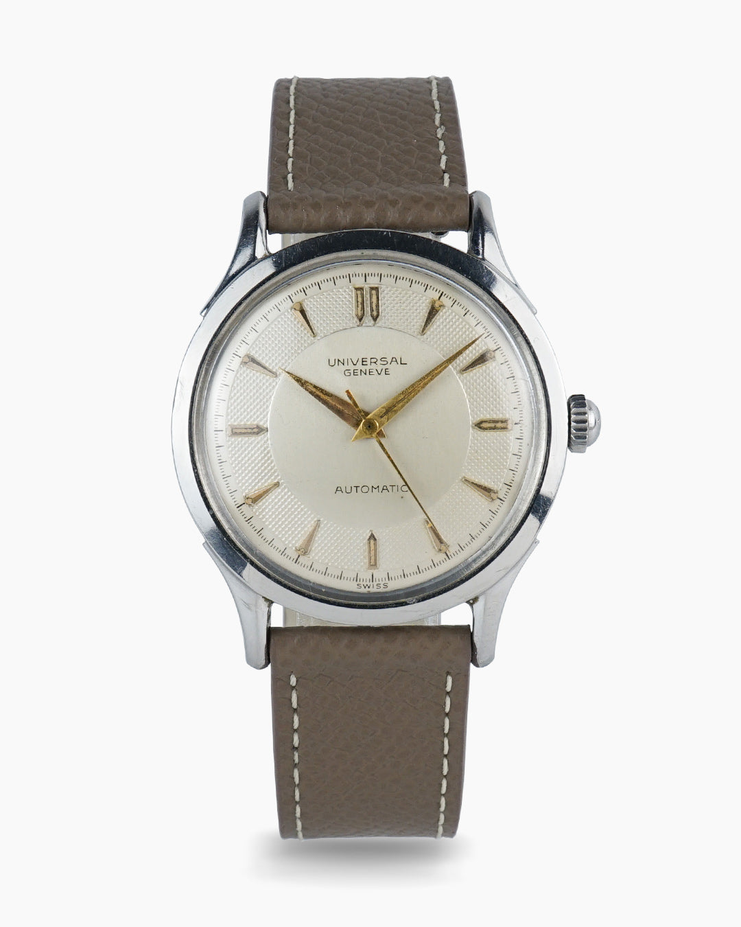 1950s Universal Geneve bumper with 138SS caliber Ref. 20207