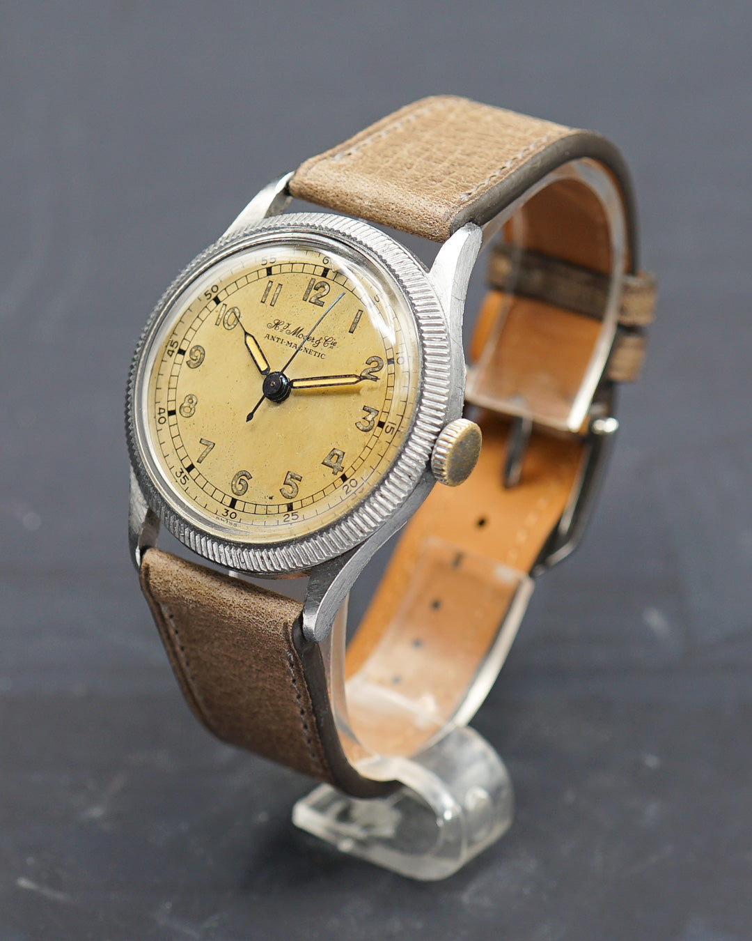 1940s H.Moser & Cie. Pilot Watch