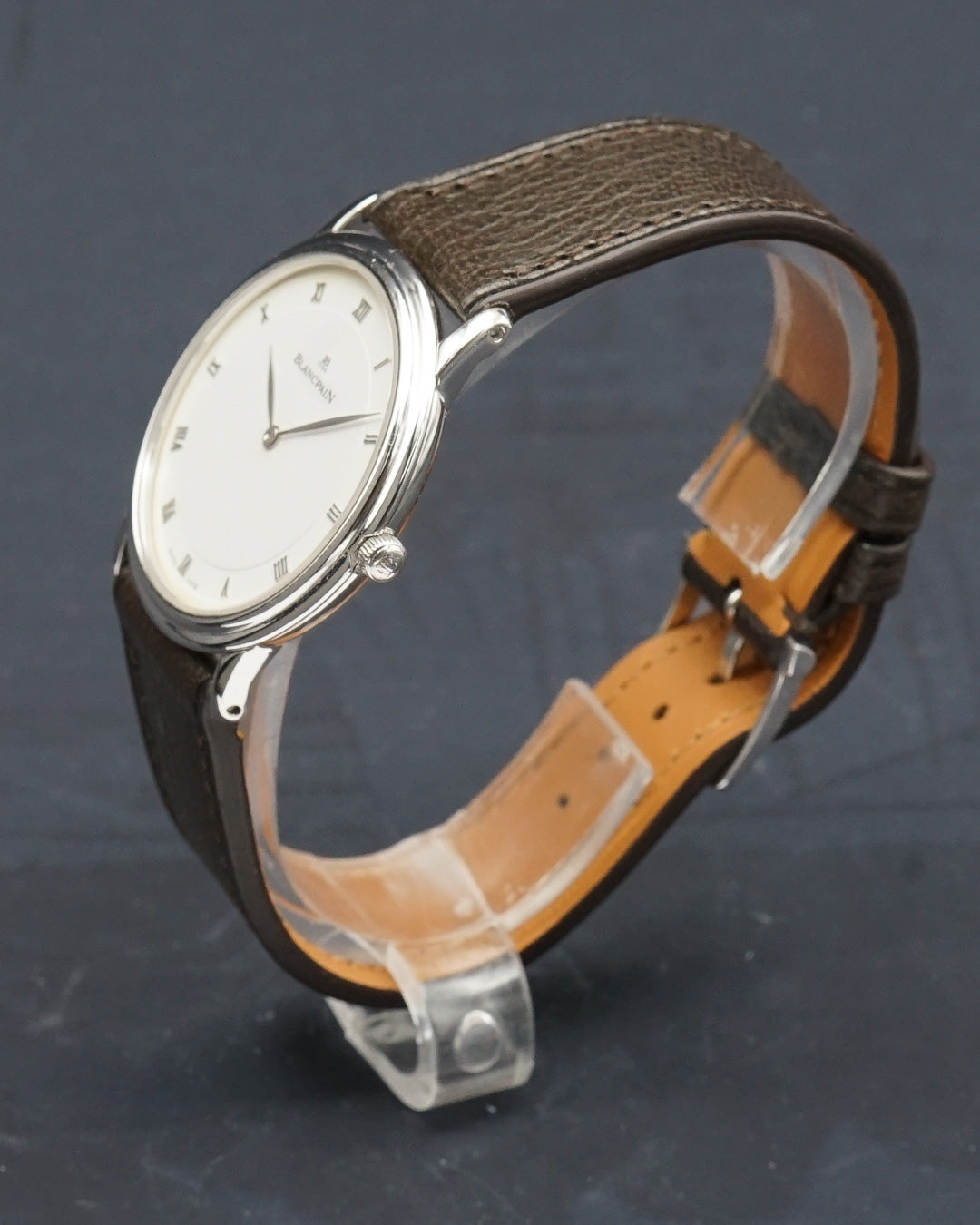 1990s Blancpain Villeret ultra thin in Platinum