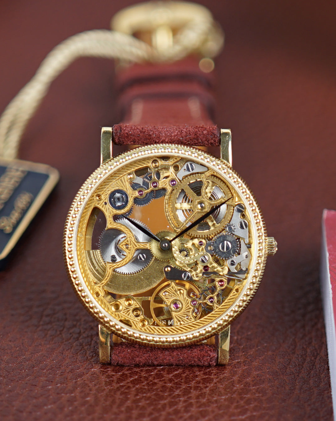 2003 Universal Genève Skeleton watch Full Set