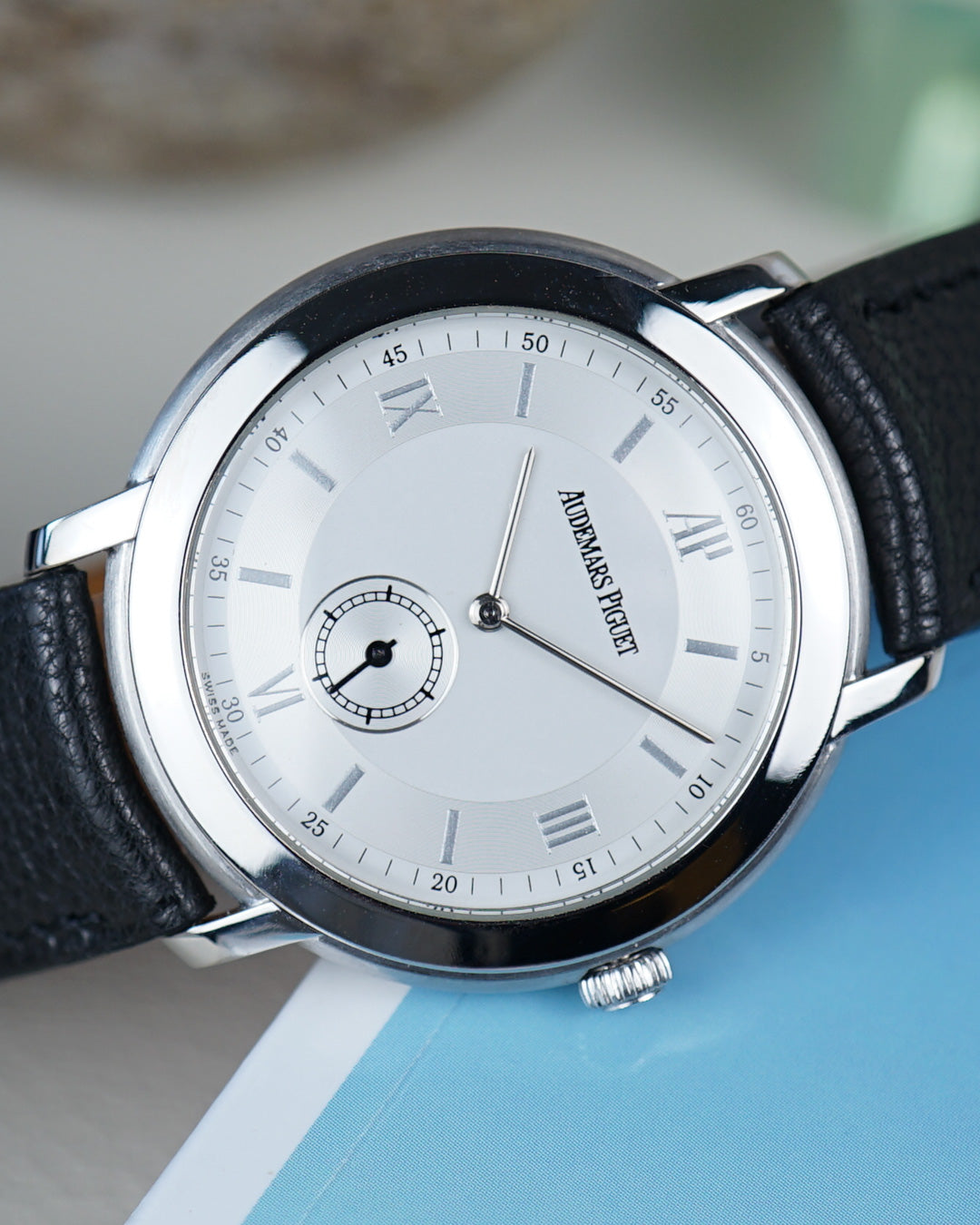 2000s Audemars Piguet Jules Audemars ref. 15056BC in white gold