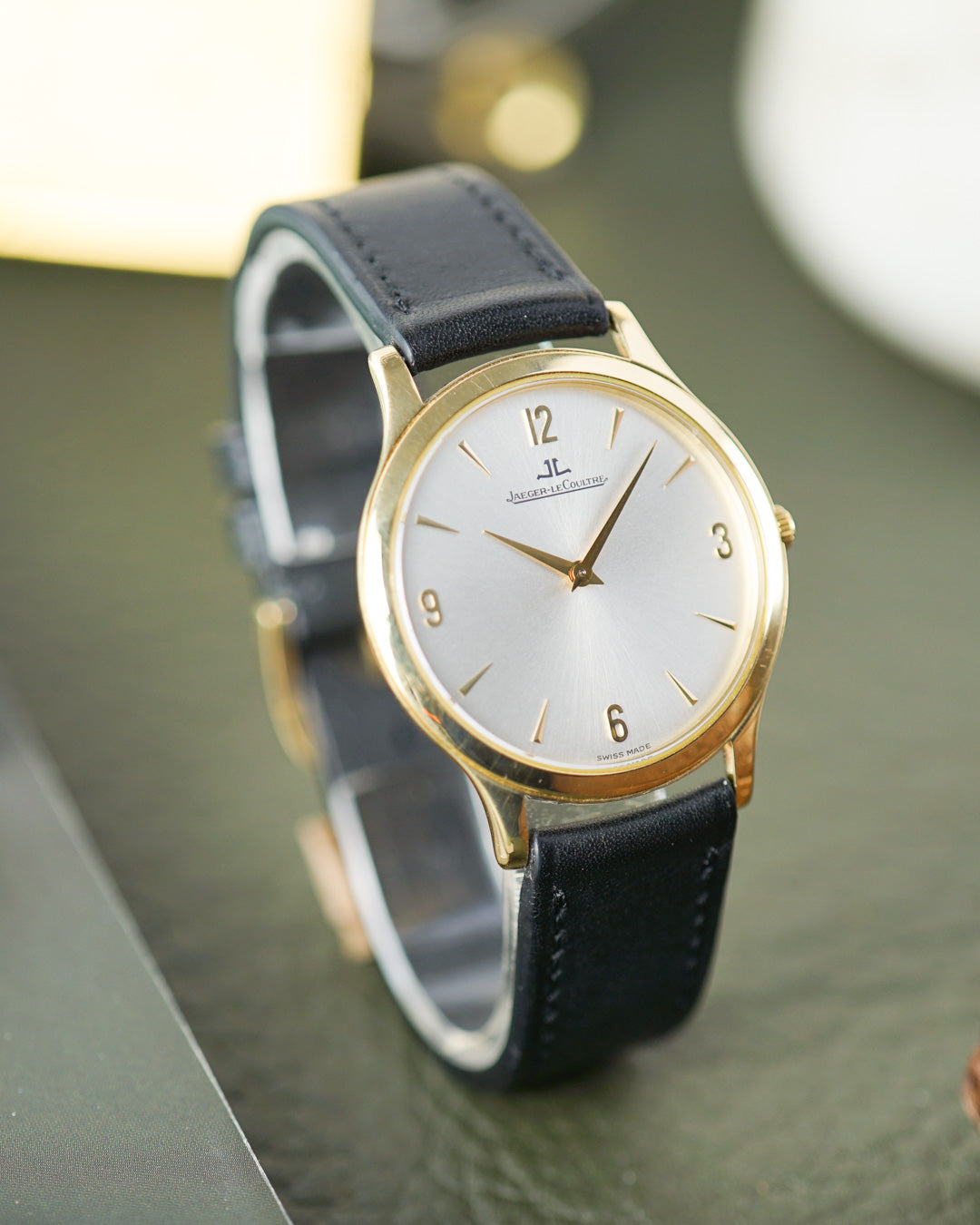 1990s Jaeger-LeCoultre Master Ultra Thin in 18kt Yellow Gold