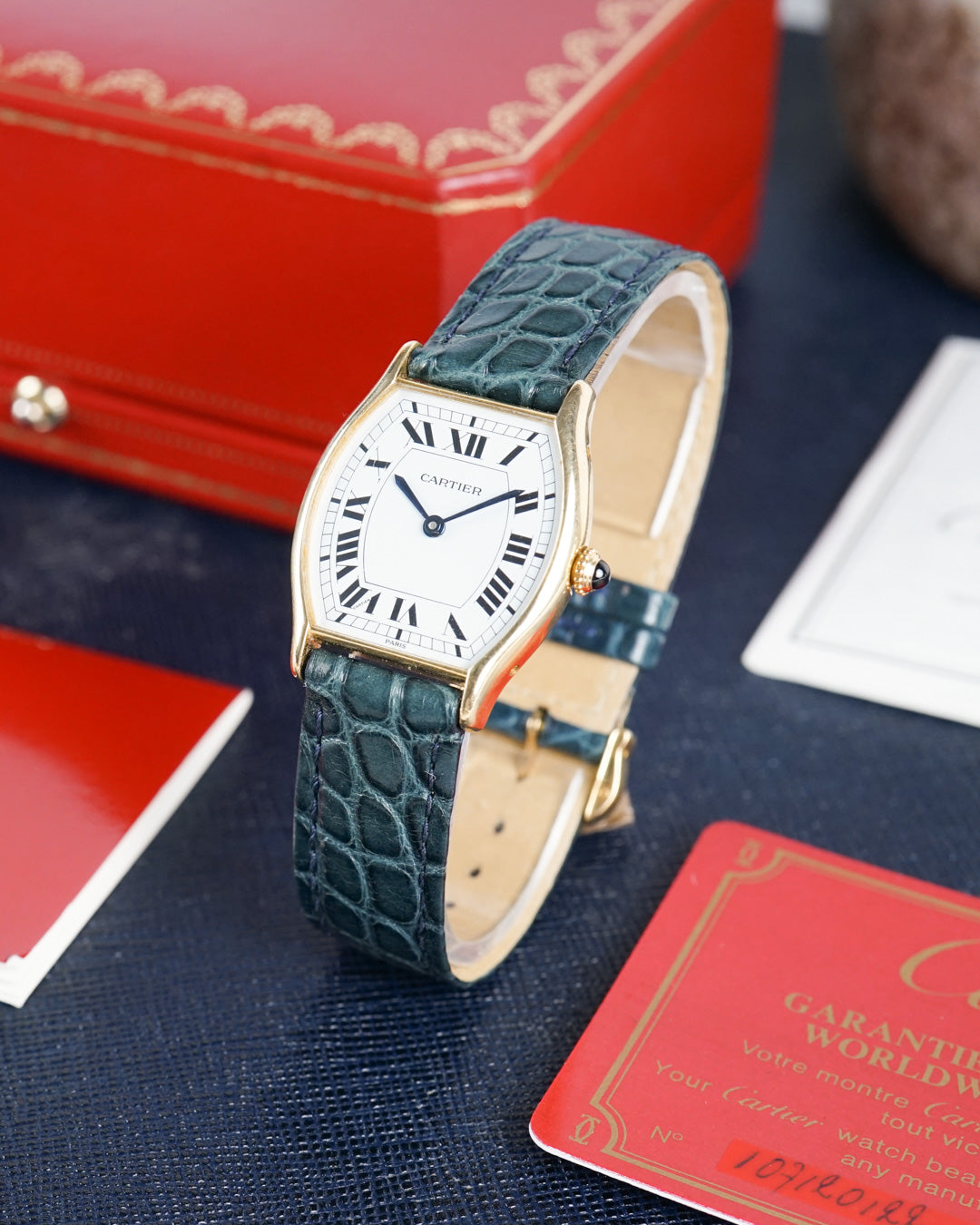 1970s Cartier Tortue ref. 10712 Full Set