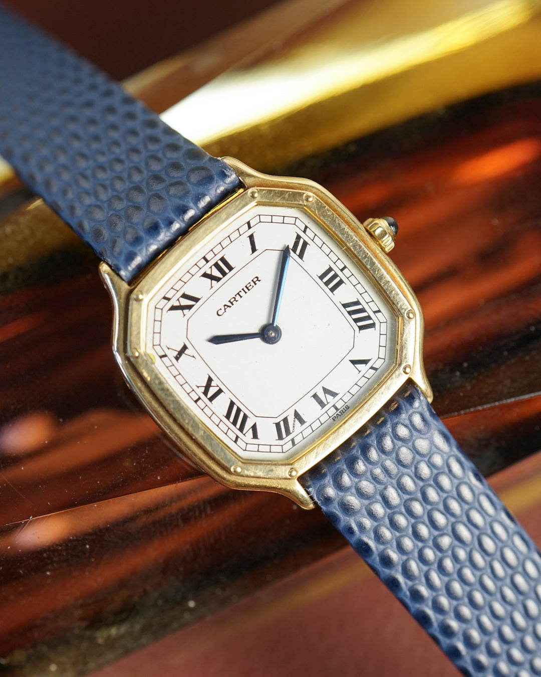 1970s Cartier Trianon ref. 96056 in yellow gold