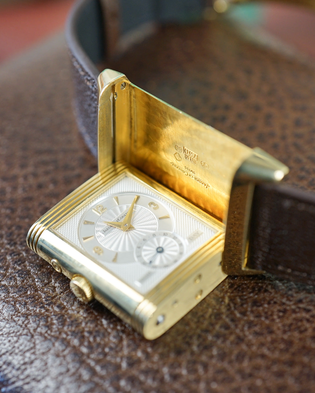 Jaeger-LeCoultre Reverso Duoface in yellow gold