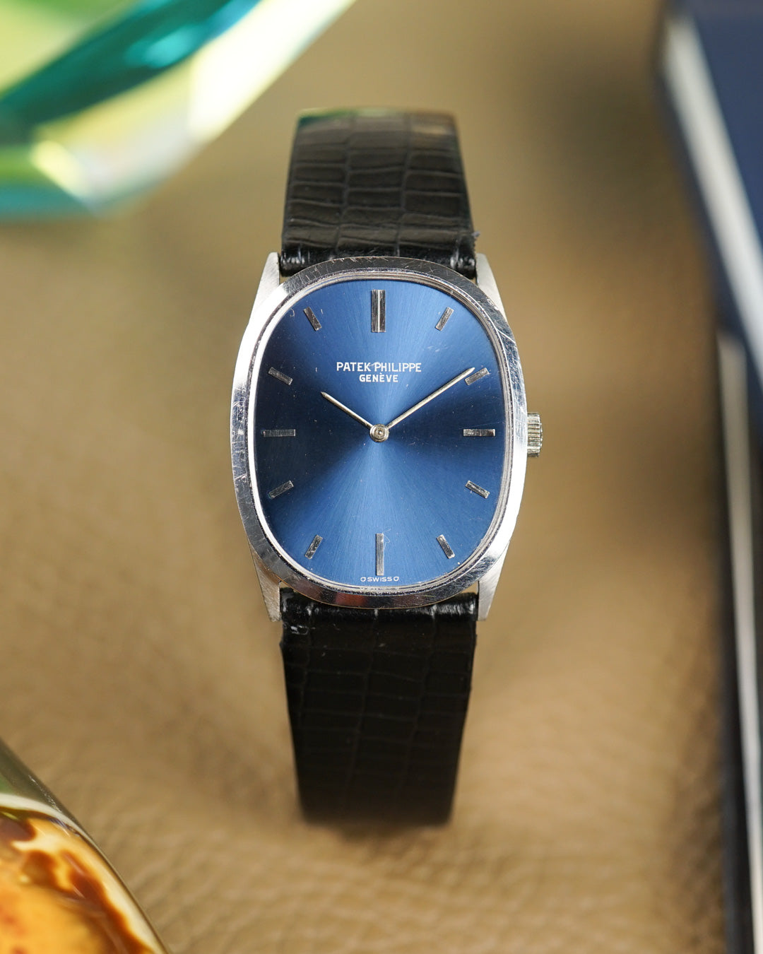 Patek Philippe 3746G Golden Ellipse in white gold