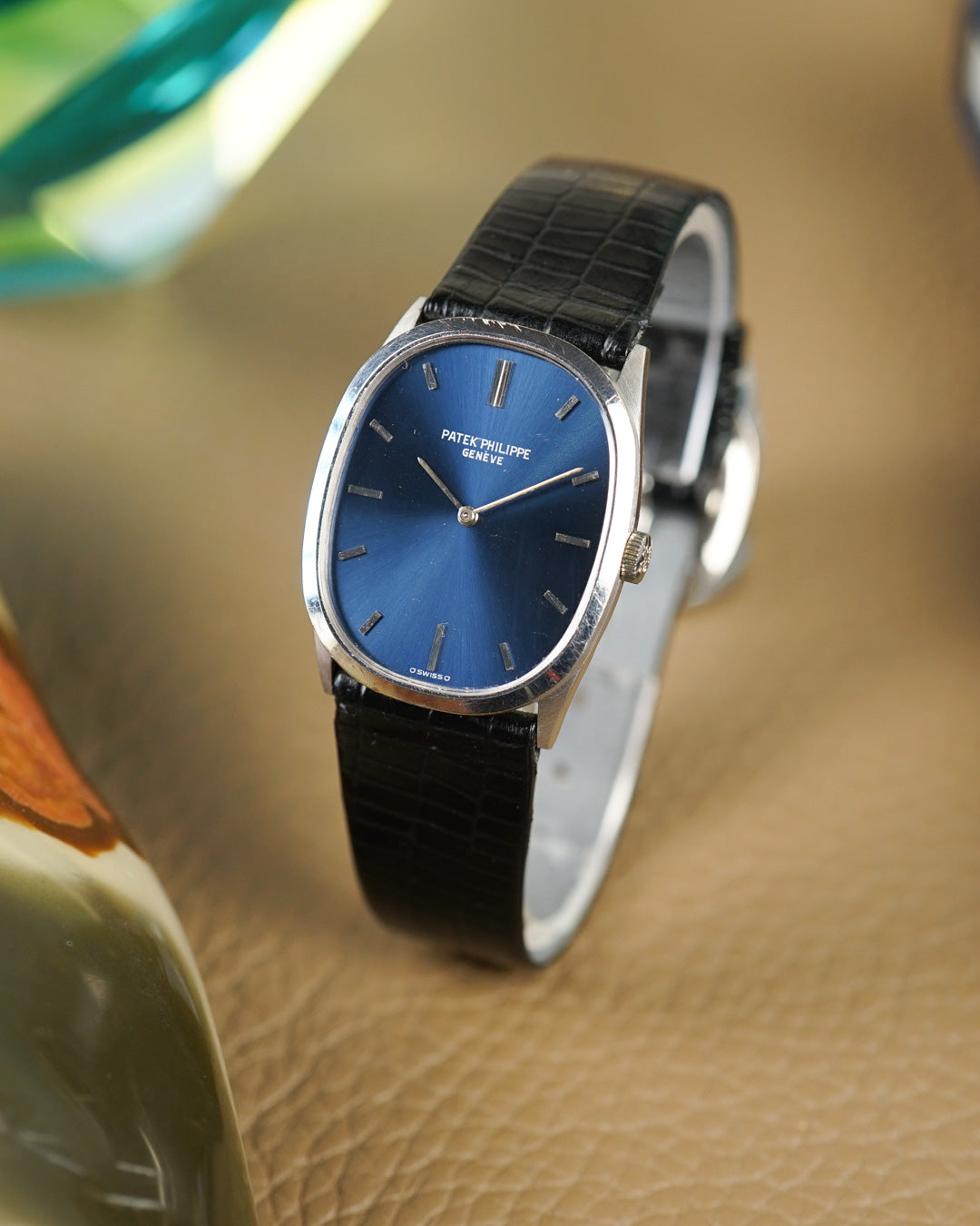 Patek Philippe 3746G Golden Ellipse in white gold