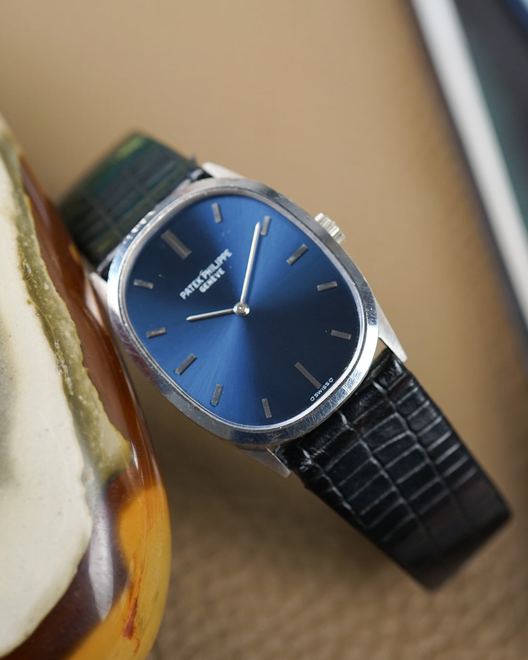 Patek Philippe 3746G Golden Ellipse in white gold
