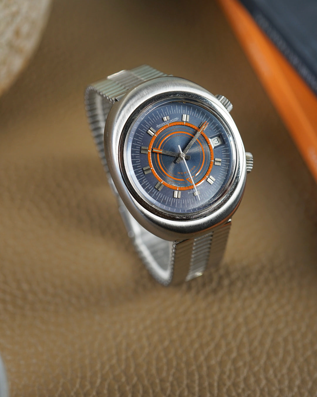 1970s Jaeger-Lecoultre Exotic Speed Beat Memovox