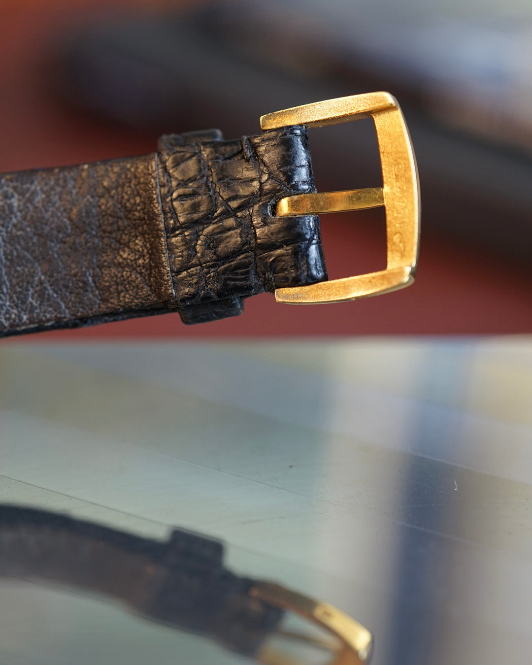 Gerald Genta chronograph in Yellow Gold aka. "Bomba" - Full Set