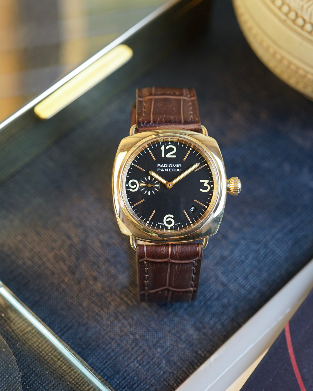 Panerai Radiomir PAM00103 in rose gold - Full set