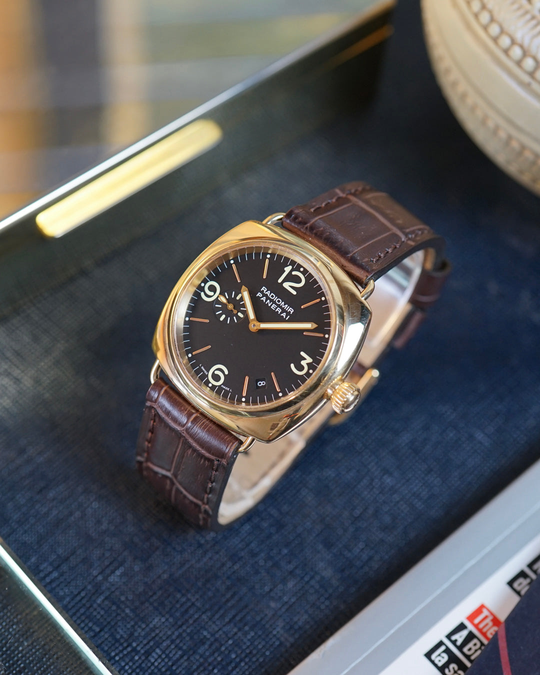 Panerai Radiomir PAM00103 in rose gold - Full set
