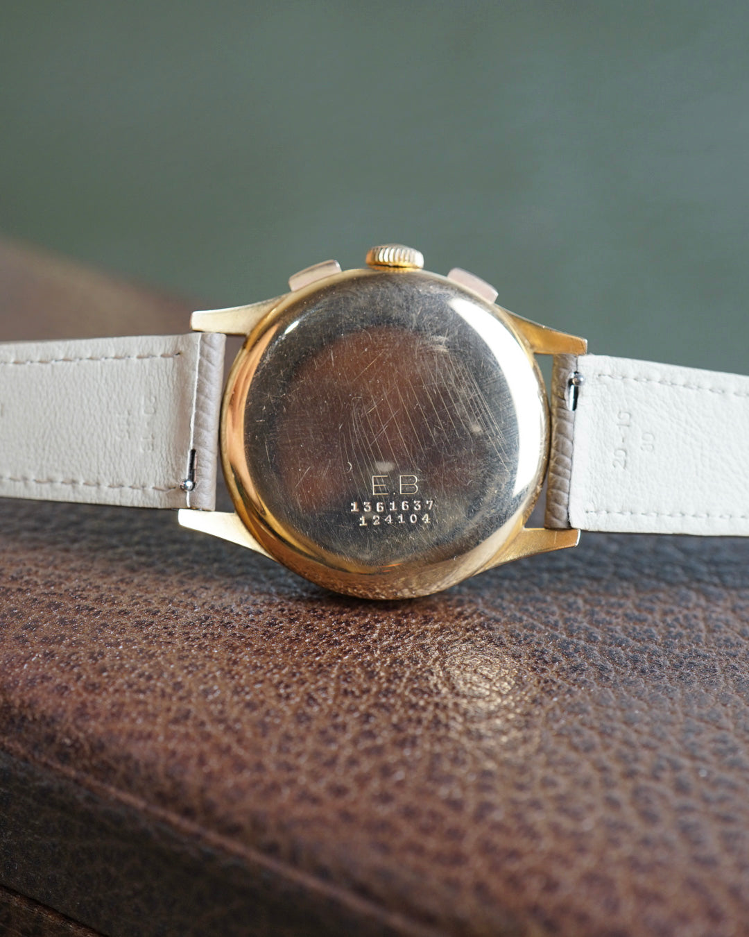 Universal Genève Compax in pink gold made for the Brazilian Armed Forces