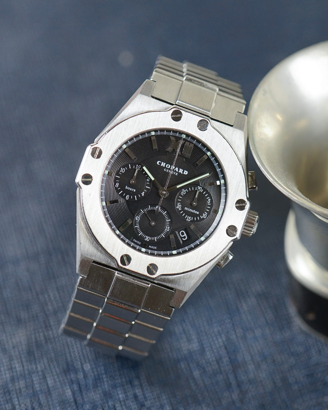 ド、モラ Chopard St. Moritz chronograph Mk. 1 ref. 8386