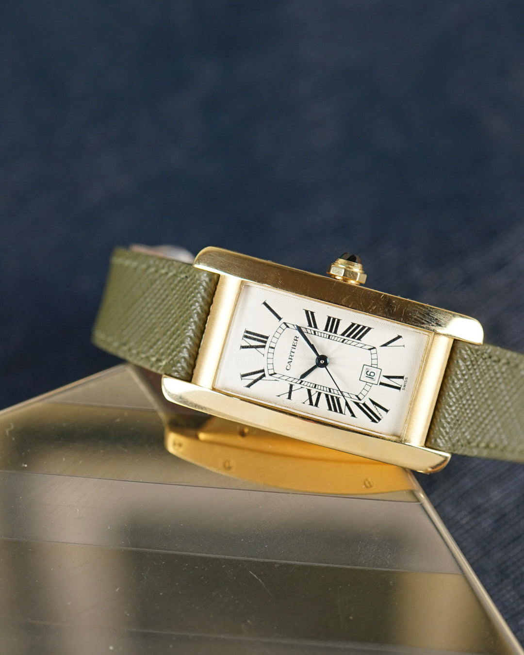Cartier Tank Americaine ref. 1725 with box & certificate