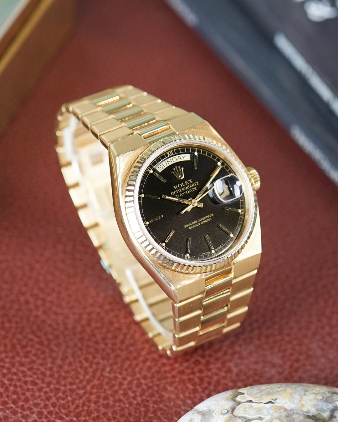 ROLEX OYSTERQUARTZ DAY-DATE REF. 19018