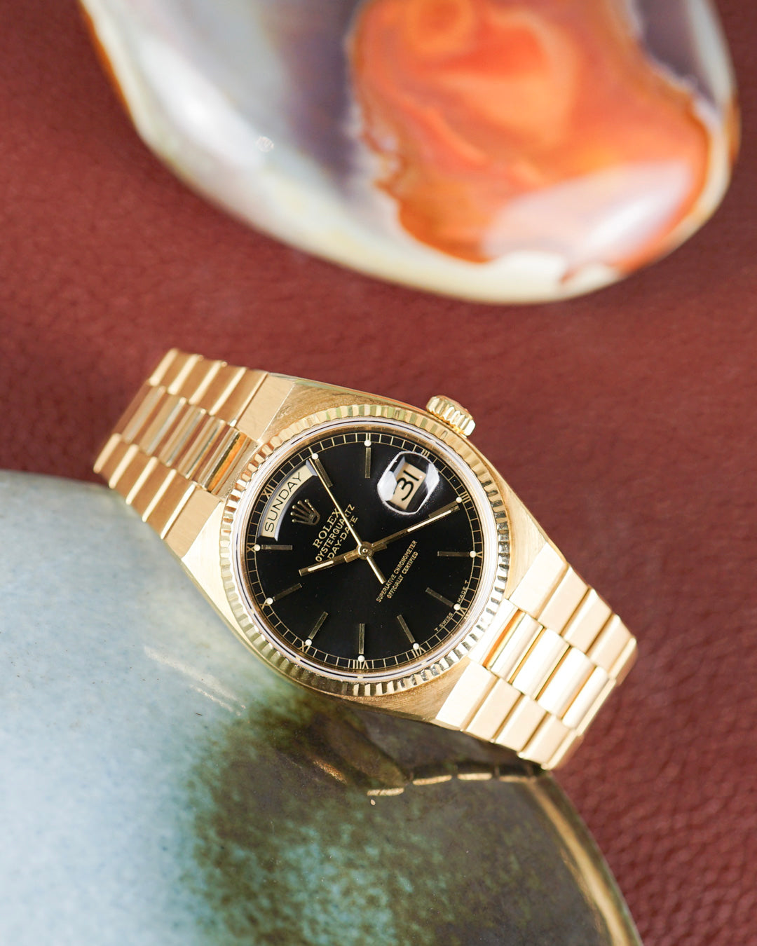 ROLEX OYSTERQUARTZ DAY-DATE REF. 19018