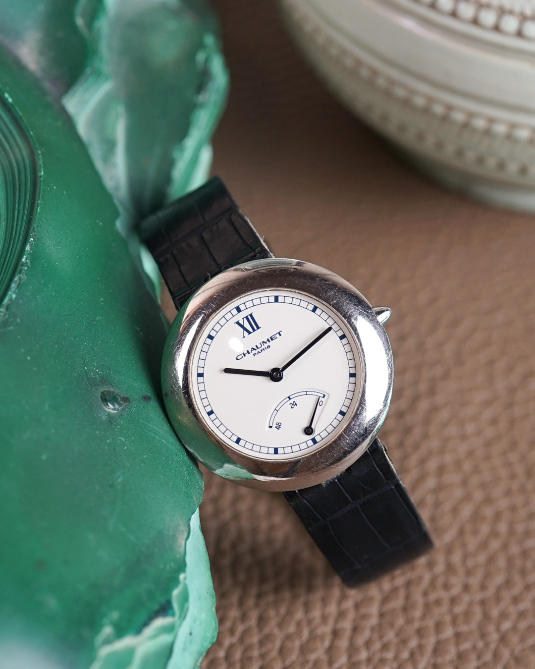 Chaumet Power Reserve reference 12A in white gold