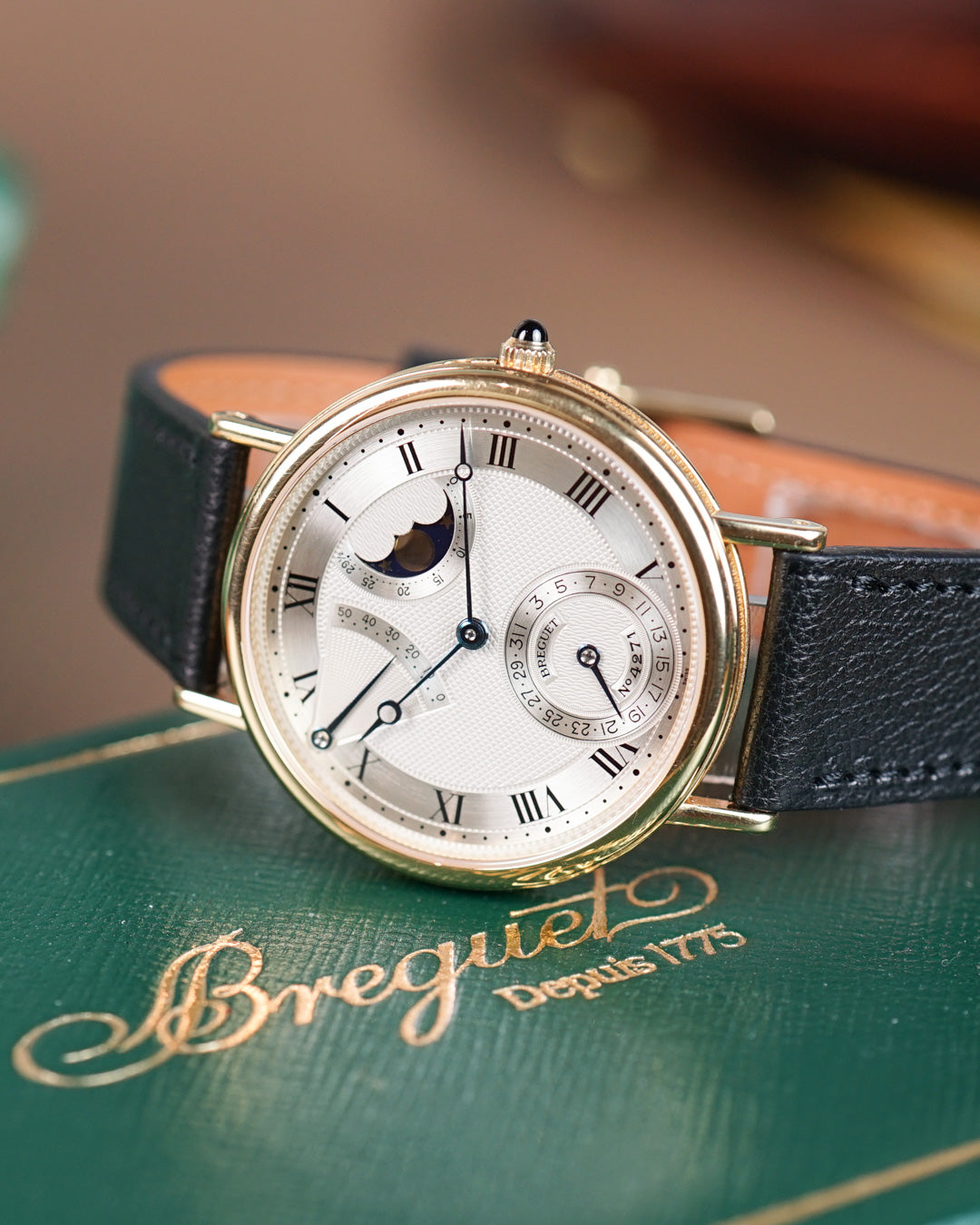 Breguet reference 3130 mk.1 dial in yellow gold with box