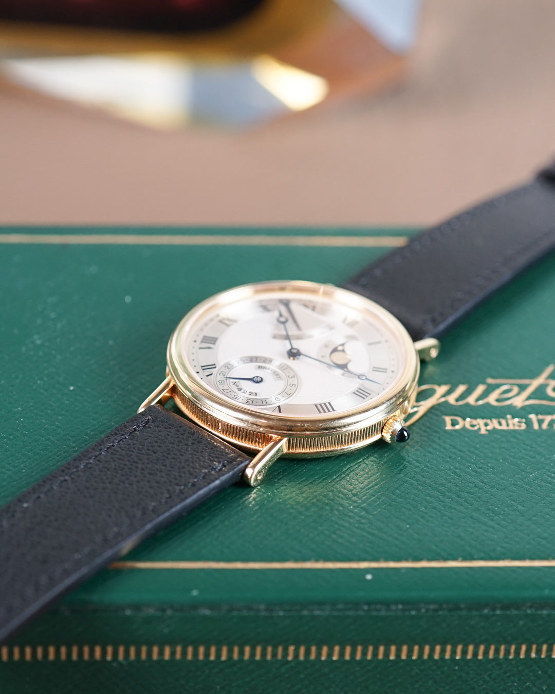 Breguet reference 3130 mk.1 dial in yellow gold with box