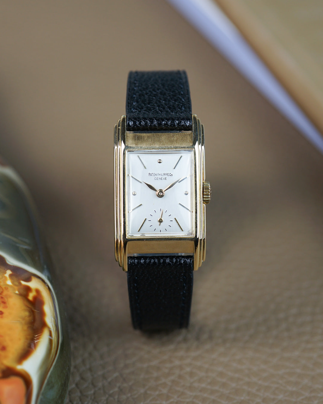 Patek Philippe reference 521 in yellow gold with extract