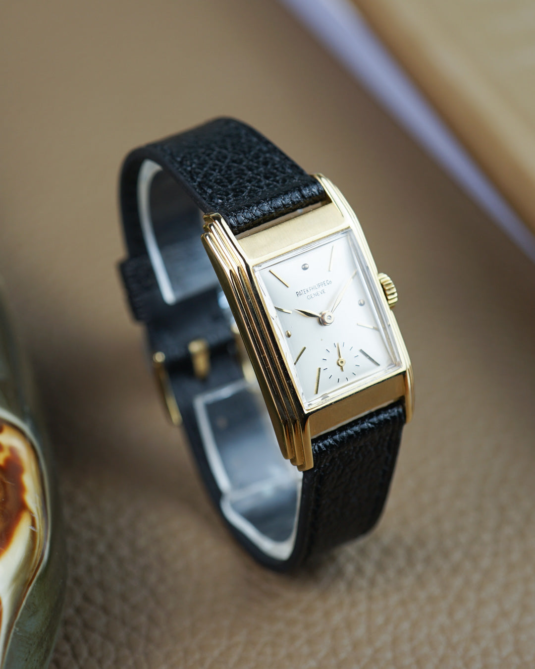 Patek Philippe reference 521 in yellow gold with extract