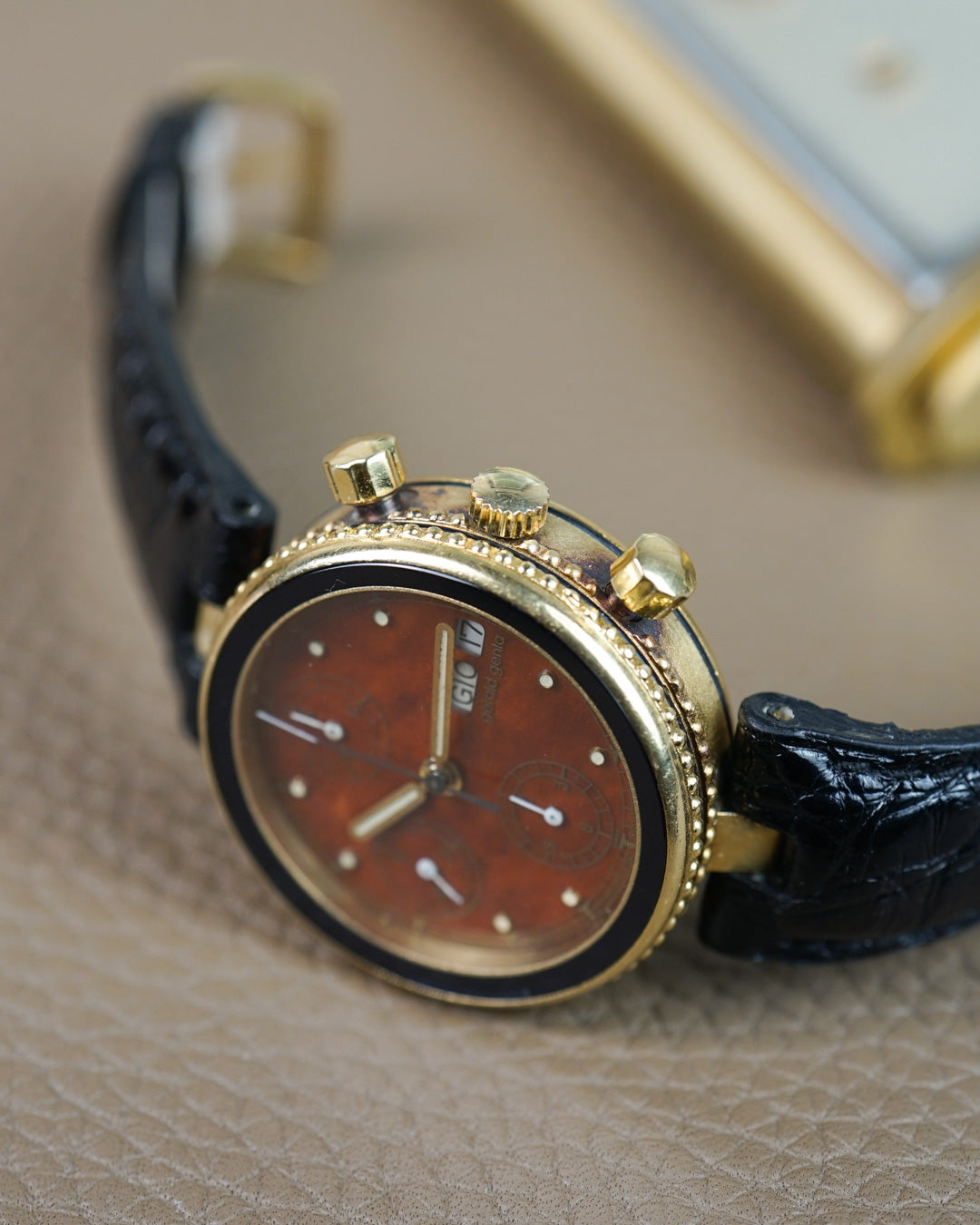 Gerald Genta Safari Gefica YG ref. G2989 7